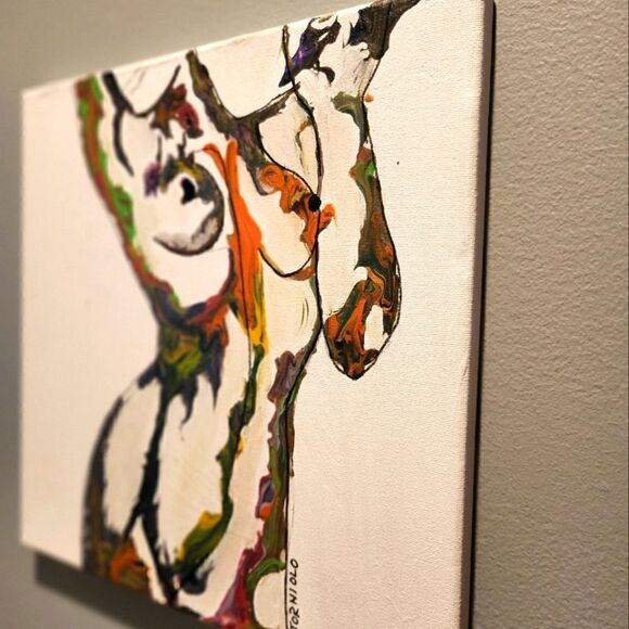 Abstract Artwork Contemporary signed by the Artist - Picture 2 of 4